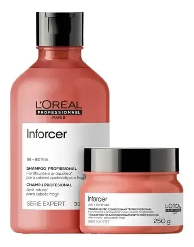 L'Oréal Professionnel Inforcer Kit Shampoo + Máscara 250ml
