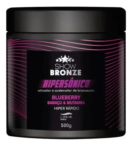 Ativador e Acelerador de Bronzeado Hipersônico Blueberry